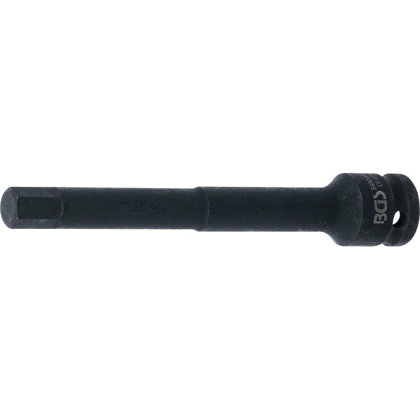 BGS 5490-H12 Kraft-Bit-Einsatz | Länge 150 mm | Antrieb Innenvierkant 12,5 mm (1/2") | Innensechskant 12 mm