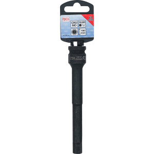 BGS 5490-H12 Kraft-Bit-Einsatz | Länge 150 mm | Antrieb Innenvierkant 12,5 mm (1/2") | Innensechskant 12 mm