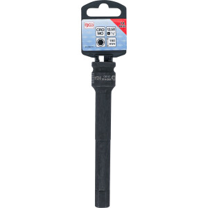 BGS 5490-H14 Kraft-Bit-Einsatz | Länge 150 mm | Antrieb Innenvierkant 12,5 mm (1/2") | Innensechskant 14 mm