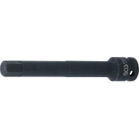 BGS 5490-H14 Kraft-Bit-Einsatz | Länge 150 mm | Antrieb Innenvierkant 12,5 mm (1/2") | Innensechskant 14 mm