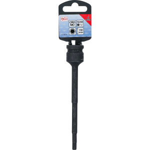 BGS 5490-H6 Kraft-Bit-Einsatz | Länge 150 mm | Antrieb Innenvierkant 12,5 mm (1/2") | Innensechskant 6 mm