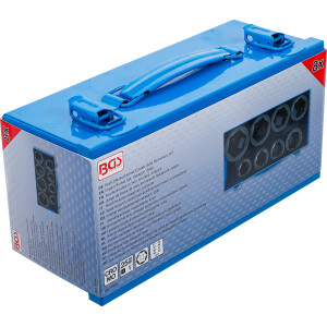 BGS 5500 Kraft-Steckschlüssel-Einsatz-Satz Sechskant, tief | Antrieb Innenvierkant 25 mm (1") | SW 27 - 50 mm | 8-tlg.