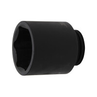 BGS 5500-100 Kraft-Steckschlüssel-Einsatz Sechskant, tief | Antrieb Innenvierkant 25 mm (1") | SW 100 mm