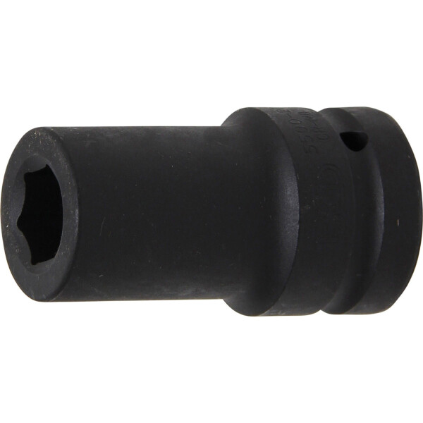 BGS 5500-21 Kraft-Steckschlüssel-Einsatz Sechskant, tief | Antrieb Innenvierkant 25 mm (1") | SW 21 mm