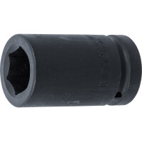 BGS 5500-30 Kraft-Steckschlüssel-Einsatz Sechskant, tief | Antrieb Innenvierkant 25 mm (1") | SW 30 mm