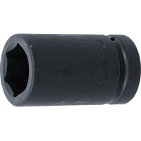 BGS 5500-33 Kraft-Steckschlüssel-Einsatz Sechskant, tief | Antrieb Innenvierkant 25 mm (1") | SW 33 mm