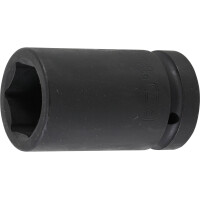 BGS 5500-34 Kraft-Steckschlüssel-Einsatz Sechskant, tief | Antrieb Innenvierkant 25 mm (1") | SW 34 mm