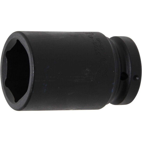 BGS 5500-41 Kraft-Steckschlüssel-Einsatz Sechskant, tief | Antrieb Innenvierkant 25 mm (1") | SW 41 mm