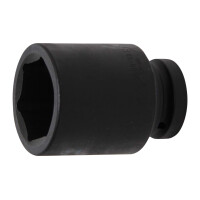 BGS 5500-50 Kraft-Steckschlüssel-Einsatz Sechskant, tief | Antrieb Innenvierkant 25 mm (1") | SW 50 mm