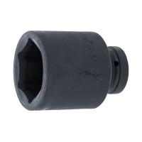 BGS 5500-60 Kraft-Steckschlüssel-Einsatz Sechskant, tief | Antrieb Innenvierkant 25 mm (1") | SW 60 mm