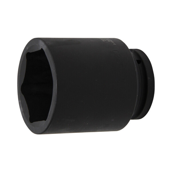 BGS 5500-80 Kraft-Steckschlüssel-Einsatz Sechskant, tief | Antrieb Innenvierkant 25 mm (1") | SW 80 mm
