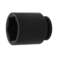 BGS 5500-80 Kraft-Steckschlüssel-Einsatz Sechskant, tief | Antrieb Innenvierkant 25 mm (1") | SW 80 mm