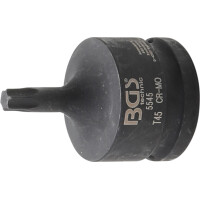 BGS 5545 Kraft-Bit-Einsatz | Länge 60 mm | Antrieb Innenvierkant 20 mm (3/4") | T-Profil (für Torx) T45