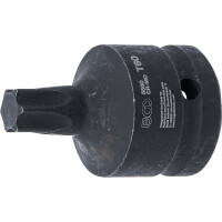 BGS 5560 Kraft-Bit-Einsatz | Länge 60 mm | Antrieb Innenvierkant 20 mm (3/4") | T-Profil (für Torx) T60