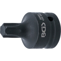 BGS 5565 Kraft-Bit-Einsatz | Länge 60 mm | Antrieb Innenvierkant 20 mm (3/4") | T-Profil (für Torx) T65