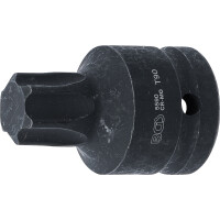 BGS 5590 Kraft-Bit-Einsatz | Länge 60 mm | Antrieb Innenvierkant 20 mm (3/4") | T-Profil (für Torx) T90