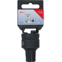 BGS 5590 Kraft-Bit-Einsatz | Länge 60 mm | Antrieb Innenvierkant 20 mm (3/4") | T-Profil (für Torx) T90