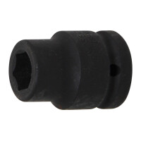 BGS 5617 Kraft-Steckschlüssel-Einsatz Sechskant | Antrieb Innenvierkant 20 mm (3/4") | SW 17 mm
