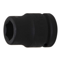 BGS 5619 Kraft-Steckschlüssel-Einsatz Sechskant | Antrieb Innenvierkant 20 mm (3/4") | SW 19 mm