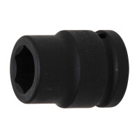 BGS 5621 Kraft-Steckschlüssel-Einsatz Sechskant | Antrieb Innenvierkant 20 mm (3/4") | SW 21 mm