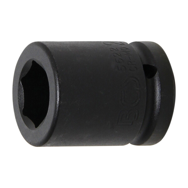 BGS 5622 Kraft-Steckschlüssel-Einsatz Sechskant | Antrieb Innenvierkant 20 mm (3/4") | SW 22 mm
