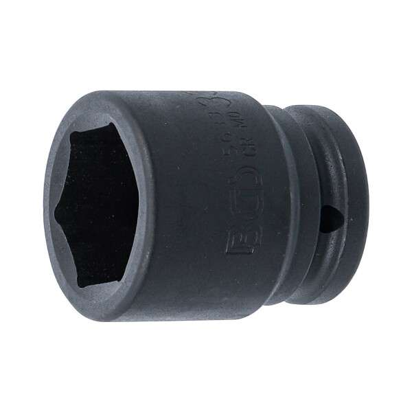 BGS 5633 Kraft-Steckschlüssel-Einsatz Sechskant | Antrieb Innenvierkant 20 mm (3/4") | SW 33 mm