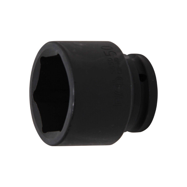 BGS 5650 Kraft-Steckschlüssel-Einsatz Sechskant | Antrieb Innenvierkant 20 mm (3/4") | SW 50 mm