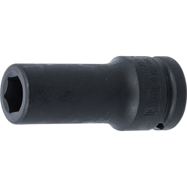 BGS 5717 Kraft-Steckschlüssel-Einsatz Sechskant, tief | Antrieb Innenvierkant 20 mm (3/4") | SW 17 mm