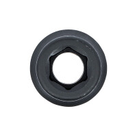 BGS 5717 Kraft-Steckschlüssel-Einsatz Sechskant, tief | Antrieb Innenvierkant 20 mm (3/4") | SW 17 mm
