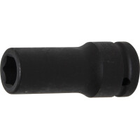 BGS 5718 Kraft-Steckschlüssel-Einsatz Sechskant, tief | Antrieb Innenvierkant 20 mm (3/4") | SW 18 mm
