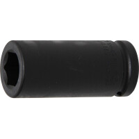 BGS 5722 Kraft-Steckschlüssel-Einsatz Sechskant, tief | Antrieb Innenvierkant 20 mm (3/4") | SW 22 mm