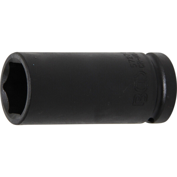 BGS 5727 Kraft-Steckschlüssel-Einsatz Sechskant, tief | Antrieb Innenvierkant 20 mm (3/4") | SW 27 mm