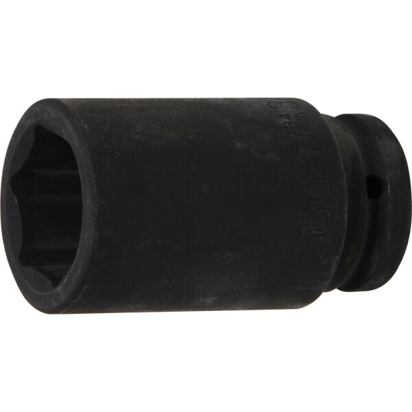 BGS 5734 Kraft-Steckschlüssel-Einsatz Sechskant, tief | Antrieb Innenvierkant 20 mm (3/4") | SW 34 mm