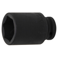 BGS 5741 Kraft-Steckschlüssel-Einsatz Sechskant, tief | Antrieb Innenvierkant 20 mm (3/4") | SW 41 mm