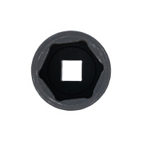 BGS 5750 Kraft-Steckschlüssel-Einsatz Sechskant, tief | Antrieb Innenvierkant 20 mm (3/4") | SW 50 mm
