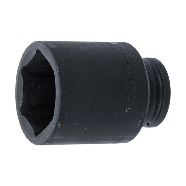 BGS 5755 Kraft-Steckschlüssel-Einsatz Sechskant, tief | Antrieb Innenvierkant 20 mm (3/4") | SW 55 mm