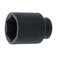 BGS 5755 Kraft-Steckschlüssel-Einsatz Sechskant, tief | Antrieb Innenvierkant 20 mm (3/4") | SW 55 mm