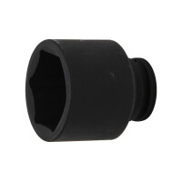 BGS 5760 Kraft-Steckschlüssel-Einsatz Sechskant, tief | Antrieb Innenvierkant 20 mm (3/4") | SW 60 mm