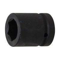 BGS 5830 Kraft-Steckschlüssel-Einsatz Sechskant | Antrieb Innenvierkant 25 mm (1") | SW 30 mm
