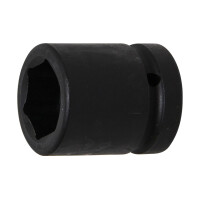 BGS 5833 Kraft-Steckschlüssel-Einsatz Sechskant | Antrieb Innenvierkant 25 mm (1") | SW 33 mm