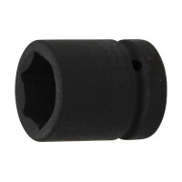 BGS 5834 Kraft-Steckschlüssel-Einsatz Sechskant | Antrieb Innenvierkant 25 mm (1") | SW 34 mm
