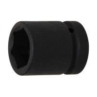 BGS 5835 Kraft-Steckschlüssel-Einsatz Sechskant | Antrieb Innenvierkant 25 mm (1") | SW 35 mm