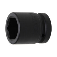BGS 5836 Kraft-Steckschlüssel-Einsatz Sechskant | Antrieb Innenvierkant 25 mm (1") | SW 36 mm