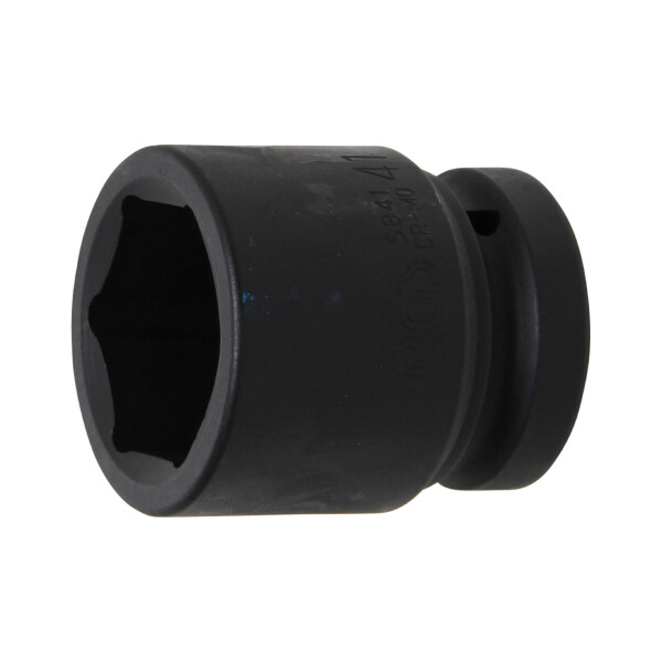 BGS 5841 Kraft-Steckschlüssel-Einsatz Sechskant | Antrieb Innenvierkant 25 mm (1") | SW 41 mm