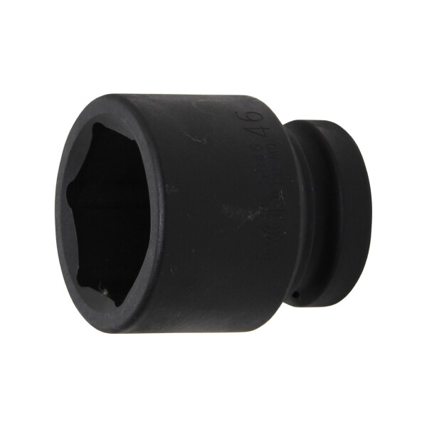 BGS 5846 Kraft-Steckschlüssel-Einsatz Sechskant | Antrieb Innenvierkant 25 mm (1") | SW 46 mm