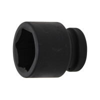 BGS 5846 Kraft-Steckschlüssel-Einsatz Sechskant | Antrieb Innenvierkant 25 mm (1") | SW 46 mm
