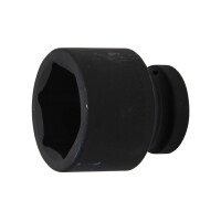 BGS 5850 Kraft-Steckschlüssel-Einsatz Sechskant | Antrieb Innenvierkant 25 mm (1") | SW 50 mm
