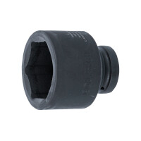 BGS 5860 Kraft-Steckschlüssel-Einsatz Sechskant | Antrieb Innenvierkant 25 mm (1") | SW 60 mm