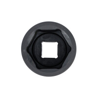 BGS 5860 Kraft-Steckschlüssel-Einsatz Sechskant | Antrieb Innenvierkant 25 mm (1") | SW 60 mm