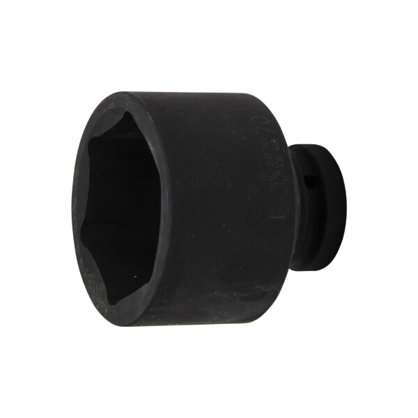 BGS 5870 Kraft-Steckschlüssel-Einsatz Sechskant | Antrieb Innenvierkant 25 mm (1") | SW 70 mm